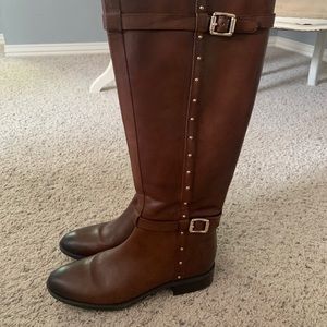 8.5 Vince Camuto NWOT Leather Riding Boots